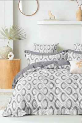 Євро комплект постільної білизни "Viluta"